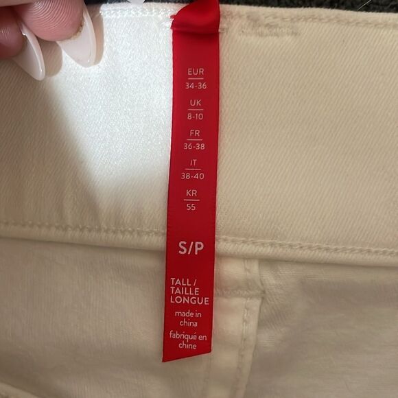 SPANXshape™ EveryWear Ankle Skinny Jeans | white | size S Tall - Picture 8 of 10